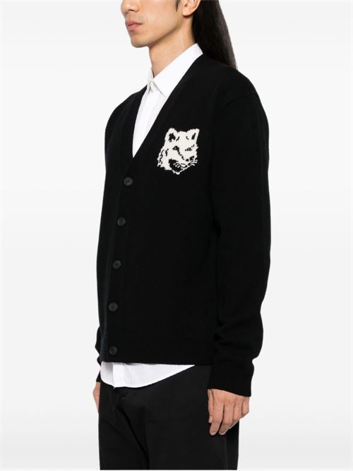 Cardigan with embroidery MAISON KITSUNE' | NM00508KM0329P199